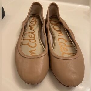 Sam Edelman, nude flats, size 7.5 medium width